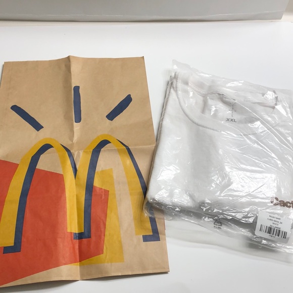 Cactus Jack Travis Scott X McDonalds Rules Tee 2XL - Picture 6 of 7